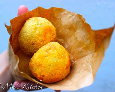 MuMa’s Vegane Arancini oder Mob-Balls
