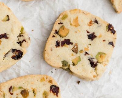 Cranberry-Pistazien Kekse