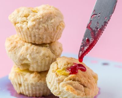 #Applelicious Scones リンゴのスコーン (vegan)