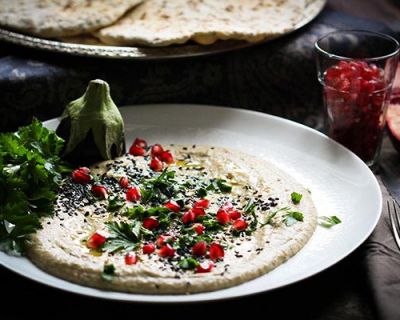 Baba Ghanoush – Auberginen-Sesam-Dip