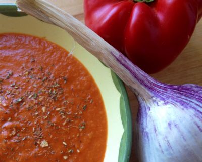TomatenPaprikaSuppe … Das Richtige für heiße Sommertage