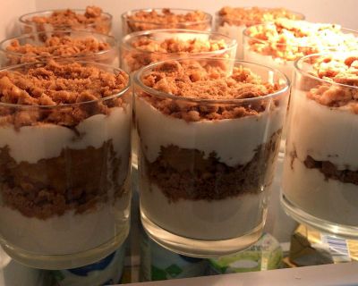 Apfel Spekulatius Dessert