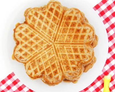 Vegane Bananen-Waffeln