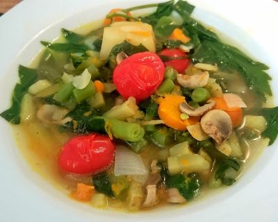 Schnelle Gemüsesuppe