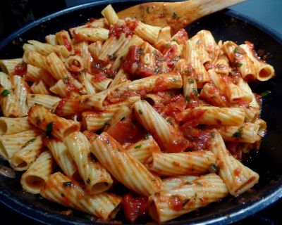 Pasta Arrabbiata Art