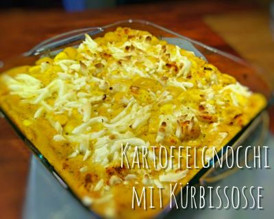 Kartoffelgnocchi mit Kürbissoße