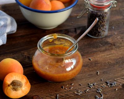 Aprikosen Marmelade ohne Zucker