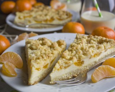 Mandarinen-Quark-Kuchen – Für zwischendurch!