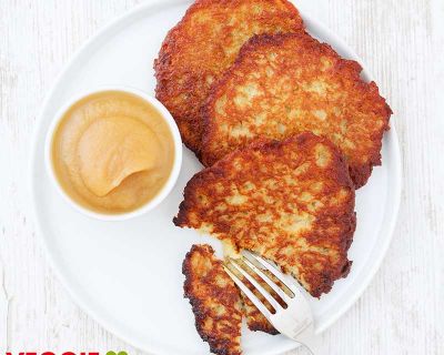 Vegane Kartoffelpuffer ohne Ei