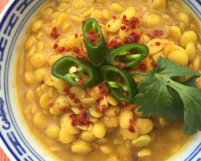 Toor-Dal aus dem Feuertopf