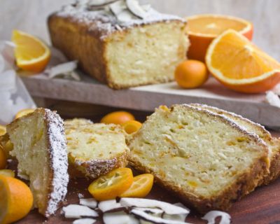 Sommerkuchen! – Kokos-Kumquats-Kuchen