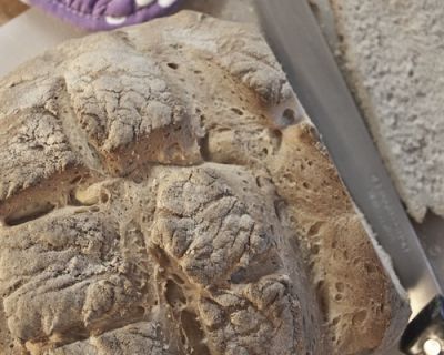 Krustenweißbrot (vegan)