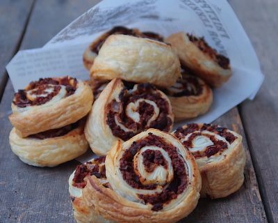 Smoked Tofu Puff Pastry Snails * Räuchertofuschnecken aus Blätterteig