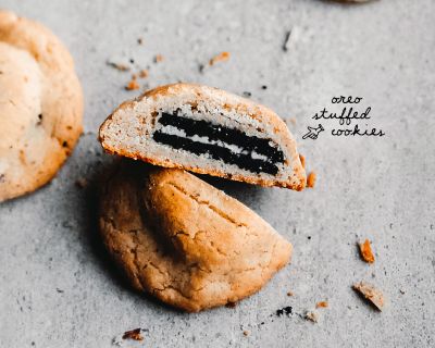 Oreo Stuffed Cookies – Mit Oreo gefüllte Kekse