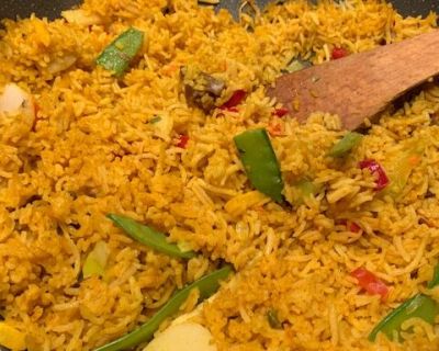 Schneller Curry – Reis