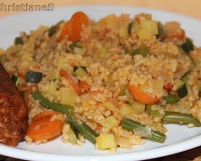 Bulgur-Gemüse-Topf