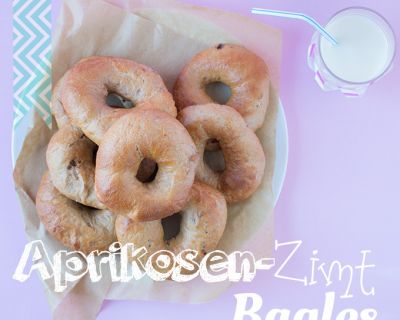 Aprikosen-Zimt-Bagles (vegan)