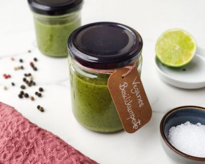 Veganes Basilikumpesto selber machen