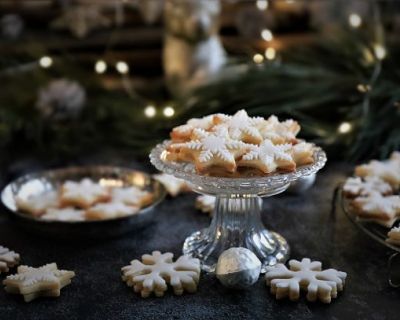 Zitronenplätzchen / Zitronenschneeflocken