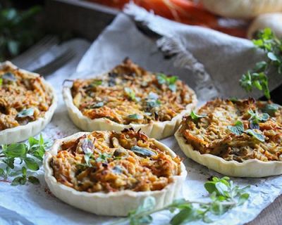 Rüben-Tartelettes mit Majoran