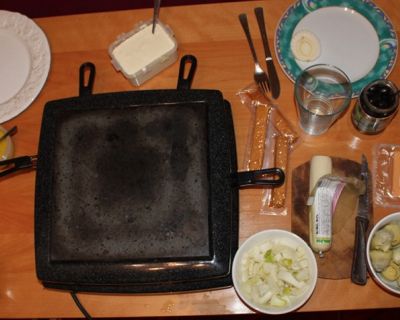 Geht auch vegan: Raclette