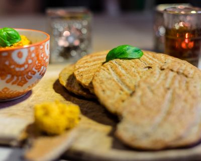 Fladenbrot glutenfrei und vegan