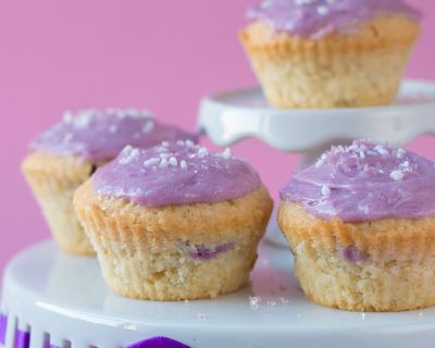 Taro Cupcakes (vegan)