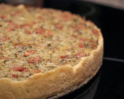 Sauerkraut-Quiche