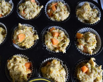 Aprikosen-Ingwer Muffins mit Pistazien