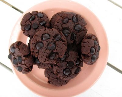 Dreifach Schoko Cookies (Vegan, Glutenfrei)