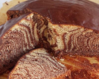 Vegan Zebra/Marble Cake*Veganer Zebrakuchen