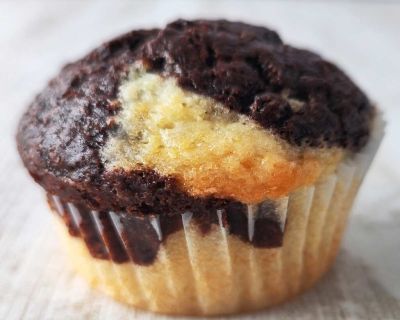 Saftige vegane Marmormuffins