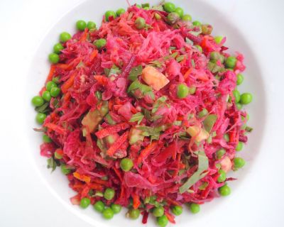 Vinegret: Russischer Rote Beete Salat