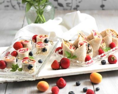 Süße Wraps / Früchtewraps