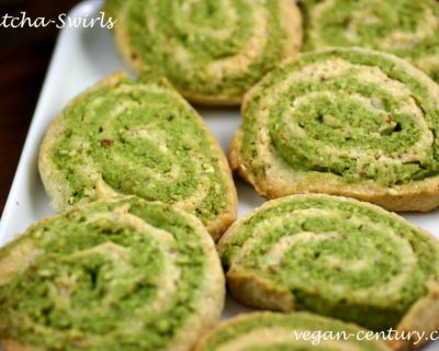 Matcha Swirls- Plätzchen mit grünem Tee