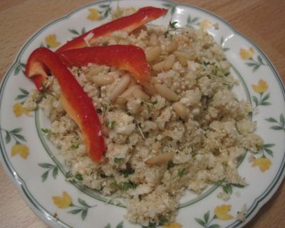 Blumenkohl-„Couscous“