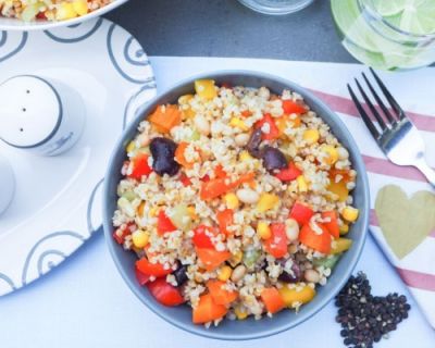 Olé Bowlé – Bunter Bulgur Salat