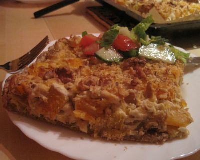 Kürbis-Quiche