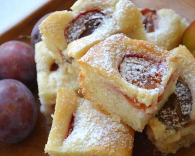 Zwetschkenkuchen. Vegan natürlich.