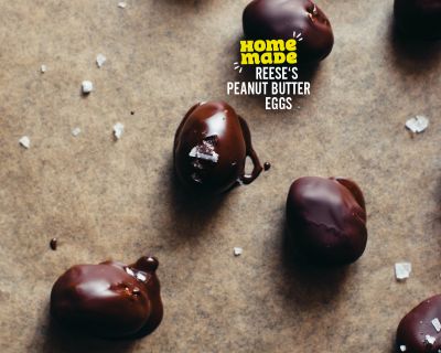 Homemade Reese’s Peanut Butter Eggs – Schoko-Eier mit süß-salziger Erdnuss-Füllung