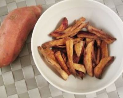 Rezept: Süßkartoffel-Pommes