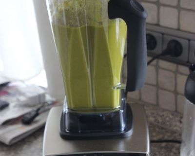 Heiße Gemüsesuppe mit dem Vitamix