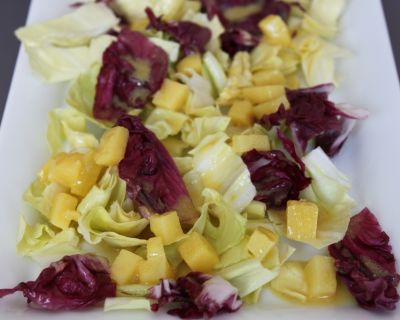 Wintersalat mit Kartoffeldressing