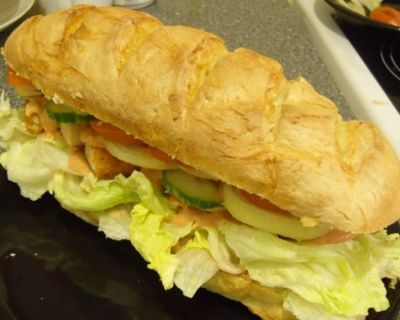 Sojaschnitzel Sandwich