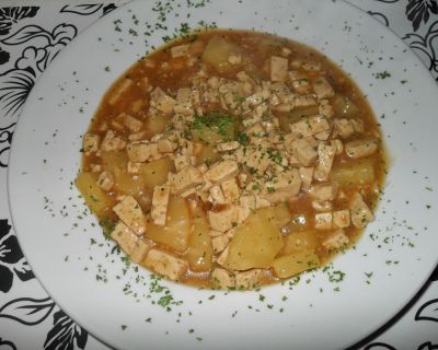 Ananas-Tofu