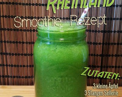 Grüner „Rheinland“ Smoothie mit Stielmus