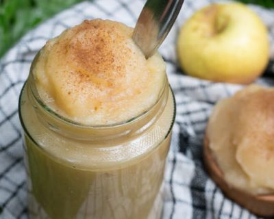 Apfelmus selber machen – einfaches Rezept ohne Zucker