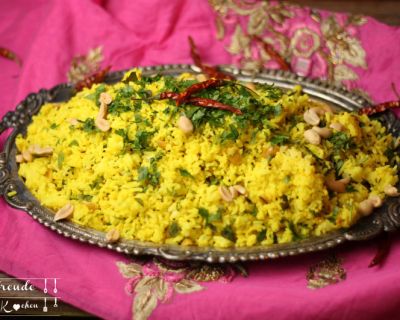 Südindischer Zitronen Reis – Lemon Rice