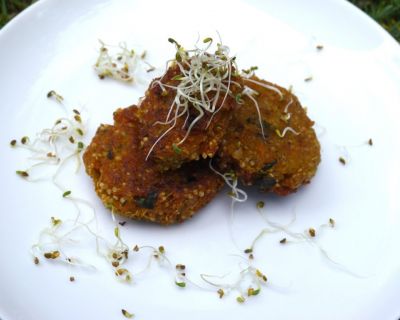 Quinoa-Hirse-Gemüse-Bällchen