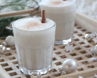 Cremiger veganer Eggnog (Vegnog)